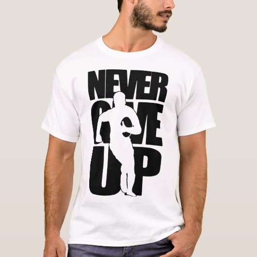 ラグビー与えビービーを行わない Tシャツ (正面)