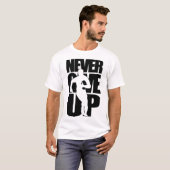 ラグビー与えビービーを行わない Tシャツ (正面フル)