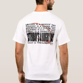 ラグビー日土曜日の Tシャツ (裏面)