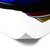 ラグビー日本のアートポスター ポスター (角)