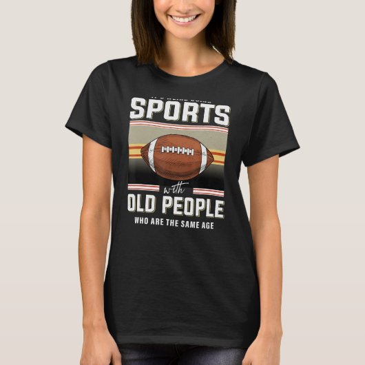 ラグビー退職したプ選手ラグビーコーチ Tシャツ (正面)
