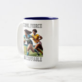 ラグビー選手ツートーンマグカップ ツートーンマグカップ (正面左)