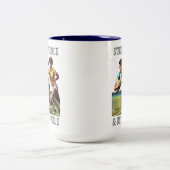 ラグビー選手ツートーンマグカップ ツートーンマグカップ (中央)