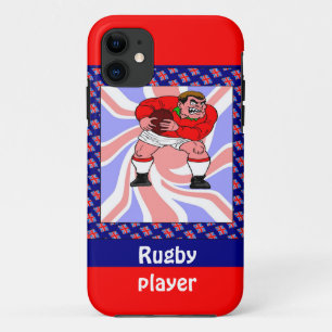 ラグビー選手 iPhone 11 ケース