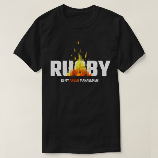 ラグビー1 Tシャツ (デザイン正面)