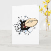 ラグビー カード (黄色い花)