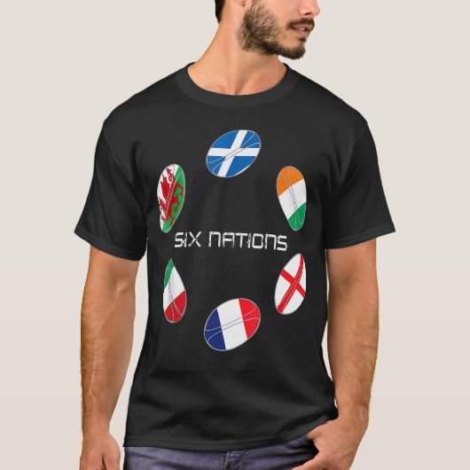 ラグビー・シックス Tシャツ (正面)