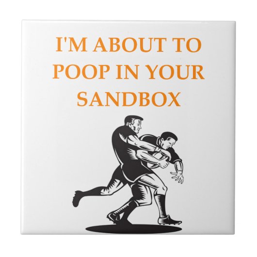 ラグビー タイル (正面)