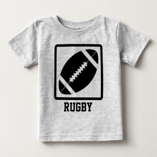 ラグビー ベビーTシャツ (正面)