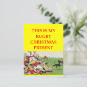 ラグビー ポストカード (スタンド正面)