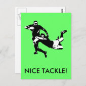 ラグビー ポストカード (正面/裏面)