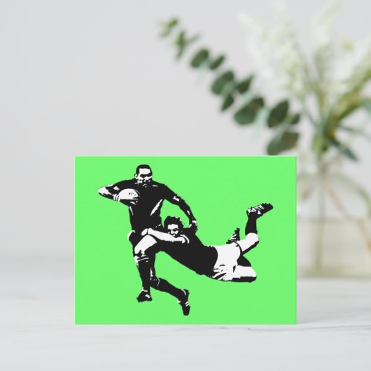 ラグビー ポストカード (スタンド正面)