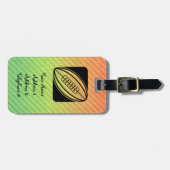 ラグビー ラゲッジタグ (正面横)