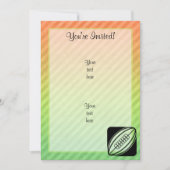 ラグビー 招待状 (正面)