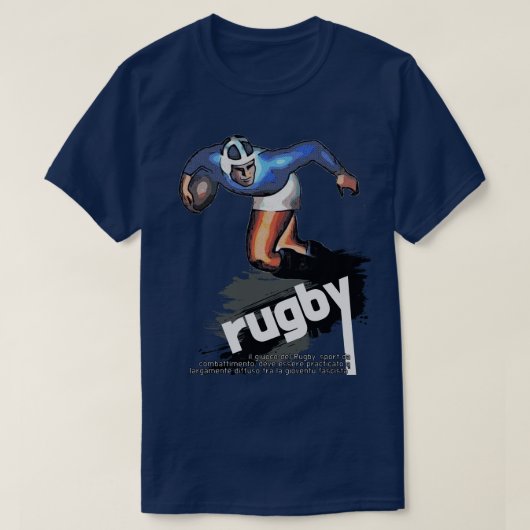 ラグビー Tシャツ (デザイン正面)