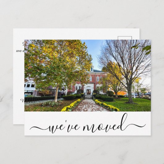 ラグランジイリノイ引越し案内はがき 案内ポストカード (正面/裏面)