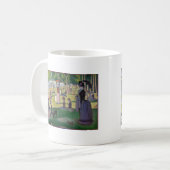 ラグランデジャット島の日曜日の午後 コーヒーマグカップ (正面左)