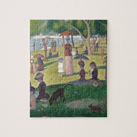 ラグランデジャット島の日曜日の午後 ジグソーパズル (縦)
