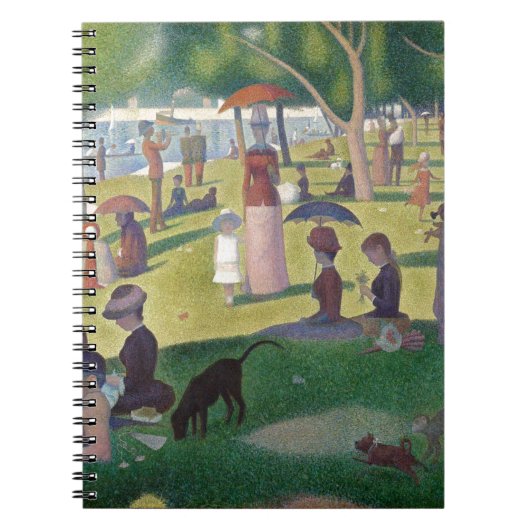ラグランデジャット島の日曜日の午後 ノートブック (正面)