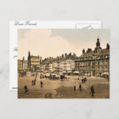 ラグランデプレイス，リール，フランスヴィンテージフォトクロム ポストカード (正面/裏面)