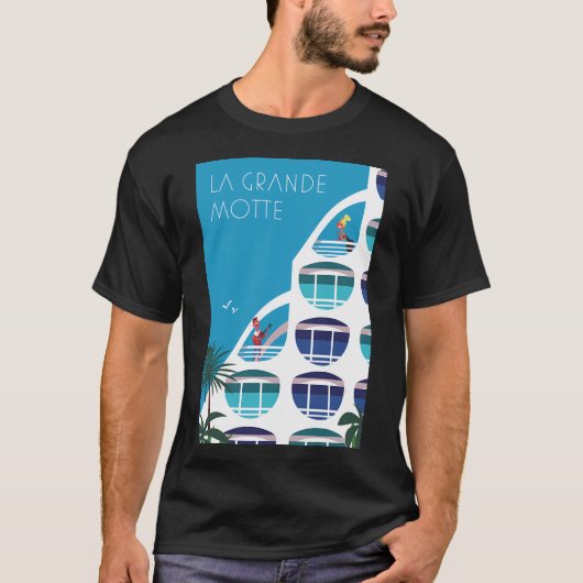 ラグランデモットポスター Tシャツ (正面)