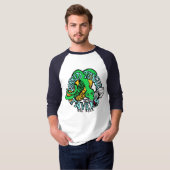 ラグランフォーク舌足T型 Tシャツ (正面フル)