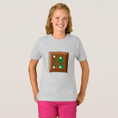 ラグラン汗シャツITチョコレート菓子 Tシャツ (正面フル)