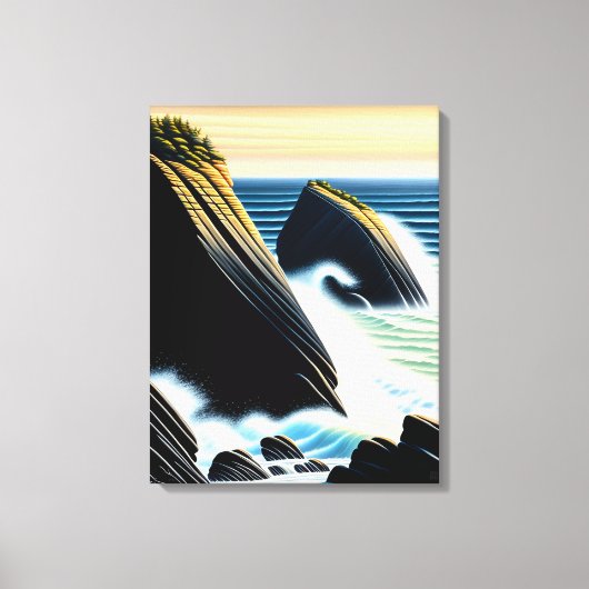 ラグラン – キャンバスアートプリント キャンバスプリント (正面)