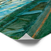 ラグレヌイエール – クロード・モネ – 1869 ポスター (角)