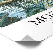 ラグレヌイレバイクロードモネ ポスター (角)