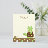 ラグーナカエル&カメ4x5 Flatありがとうございました サンキューカード (スタンド正面)