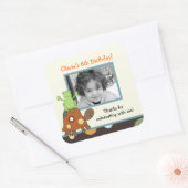 ラグーナカエル&タートルフォトスクエアお気に入りステッカー スクエアシール (封筒)