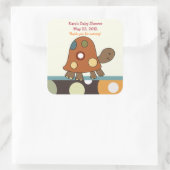 ラグーナタートルスクエアお気に入りシール スクエアシール (バッグ)