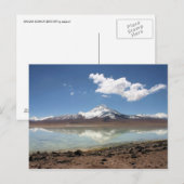 ラグーナブランカ（ボリビア） ポストカード (正面/裏面)