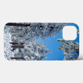 ラグーナ山脈の雪に覆われた木々 Case-Mate iPhoneケース (裏面 (横))