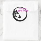 ラグーナ春ステッカー ラウンドシール (バッグ)