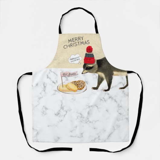 ラグーンいけなはクリスマスクッキーを盗む エプロン (正面)