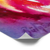 ラグーンのロンド/ヴェネツィアの仮装ボールキャンバス ポスター (角)