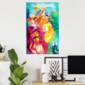 ラグーンのロンド/ヴェネツィアの仮装ボールキャンバス ポスター (ホームオフィス)