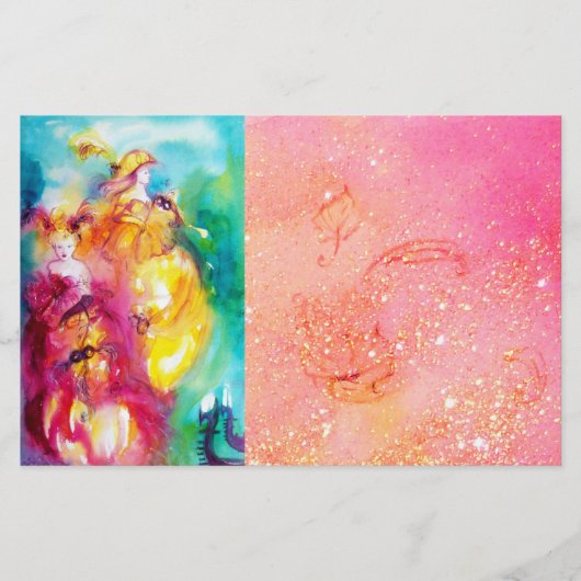 ラグーンのロンド/ヴェネツィアの仮装ボール 便箋 (正面)