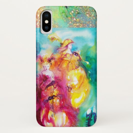ラグーンのロンド/ヴェネツィアの仮装ボール Case-Mate iPhoneケース (裏面)