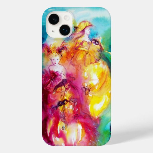ラグーンのロンド/ヴェネツィアの仮装ボール Case-Mate iPhoneケース (裏面)