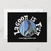 ラグーンはおもしろい- Colossus Dark ポストカード (正面/裏面)