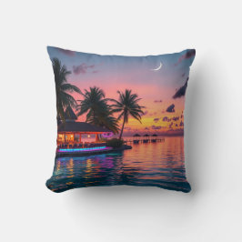 ラグーンサンセット&アフリカンサン クッション