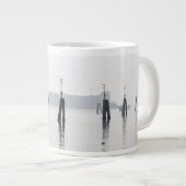 ラグーンジャンボマグカップでアヒル ジャンボコーヒーマグカップ (正面右)