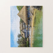 ラグーンビーチサンアイランドインド。 ジグソーパズル (縦)