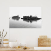 ラグーンプリントで、バリューポスター紙(マット) ポスター (キッチン)