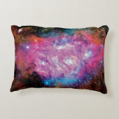 ラグーン放射星間雲の写真 アクセントクッション (裏面)