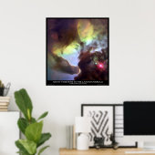 ラグーン星雲の中の巨大なツイッターズ ポスター (ホームオフィス)