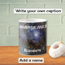 ラグーン星雲名前をカスタムする天文学 コーヒーマグカップ